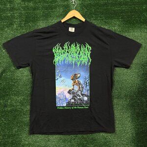 Blood Incantation Hidden History of the Human Race Death Metal Band T-Shirt XL